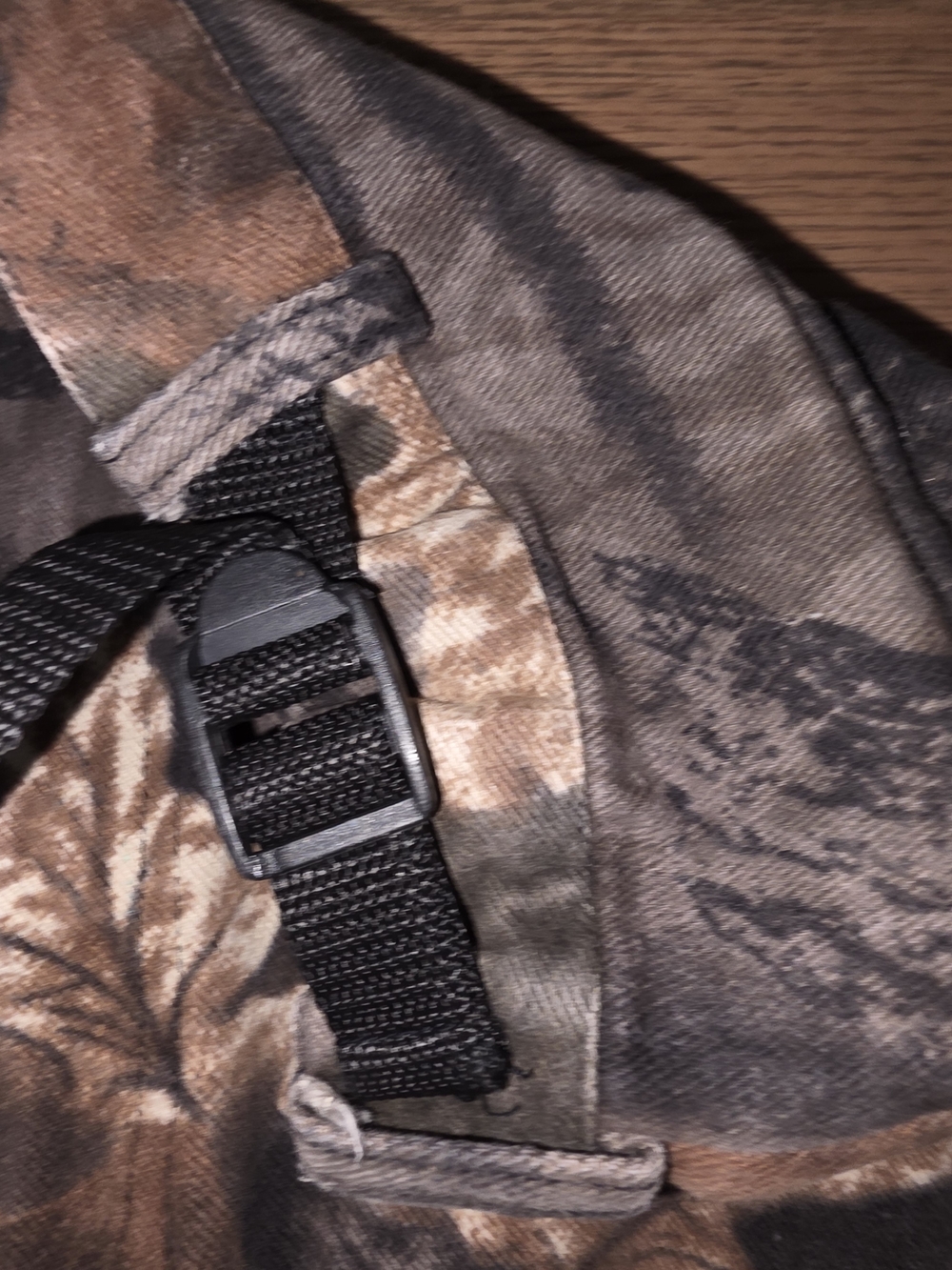 Men's Camo Cargo Pants - Brown/Olive Size Large American Outfitter - Picture 7 of 7